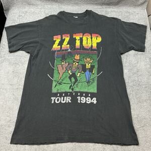 Vintage 90’s 1994 ZZ Top Antenna Tour T Shirt XL Single Stitch